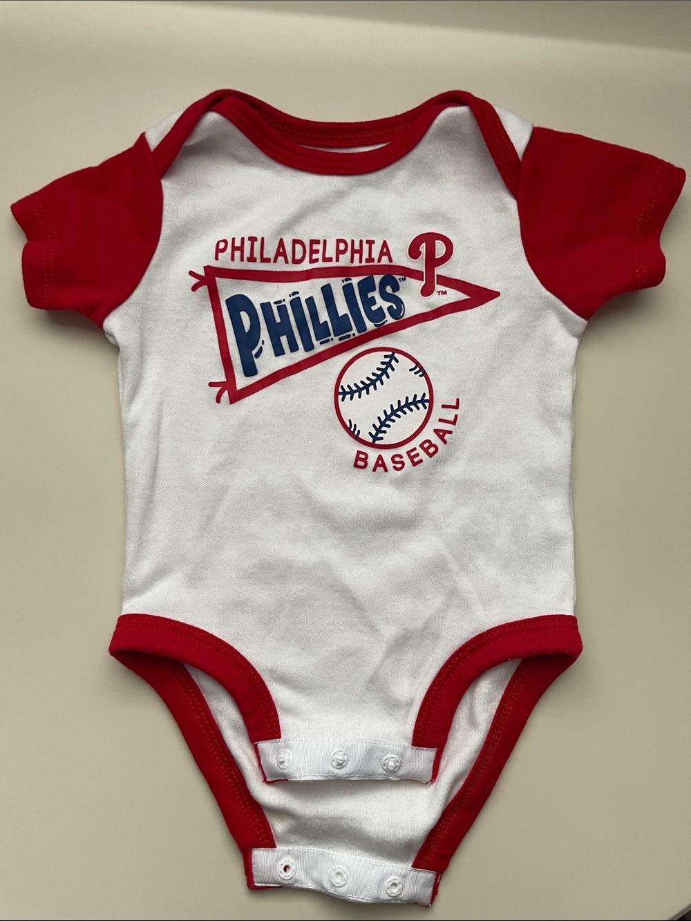 Genuine MLB Phillies Bodysuit